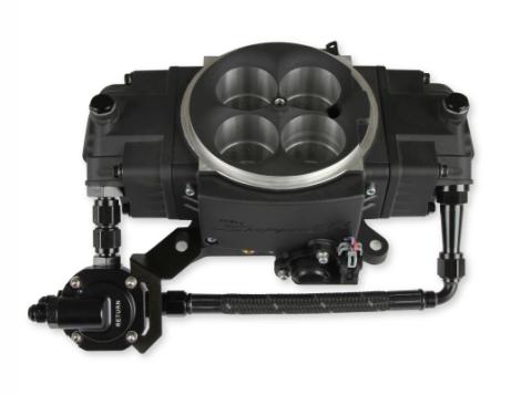 Stealth 4150 Braided Fuel Crossover Kit Includes Billet Fuel Pressure Regulator And All Mounting Hardware Sniper EFI