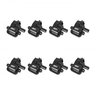 Street Fire Ignition Coils 1998-2006 GM LS1/Ls6 Engines, Black 8-Pack 8-Pack, Direct Bolt-In To Factory Connectors MSD Ignition