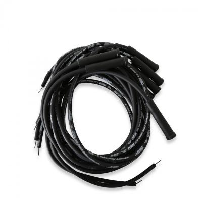 Street-Fire Wire Set V8 Multi-Angle, Sock/Hei Univ The Terminals Are Covered In Black Boots That Protect The Conductor From Engine Heat To Ensure Spark Delivery MSD Ignition