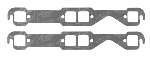 Ultra-Seal Header Gaskets Fits 1955-1991 Chevrolet 262-400 Gen I Small Block Square Ports, 1.45 Inch x 1.48 Inch Mr Gasket