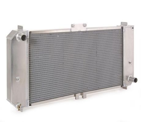 Radiator Factory-Fit Natural Finish for 94-96 Chevrolet Impala w/Std Trans Be Cool Radiator