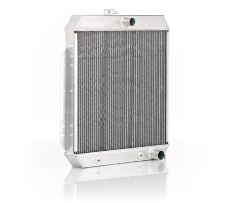 Downflow Radiator Factory-Fit Natural Finish for 53-56 Ford F100/F250, Mercury M100/M250/M350 Pickup Truck w/Std Trans Be Cool Radiator