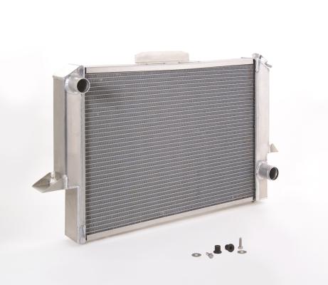 Radiator Factory-Fit Polished Finish for 64-76 Plymouth A-Body w/Std Trans Be Cool Radiator
