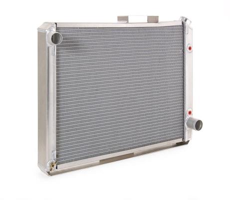 Radiator Factory-Fit Natural Finish for 64-67 Pontiac GTO/LeMans/Tempest w/Auto Trans 26 Inch W x 19 Inch H Be Cool Radiator