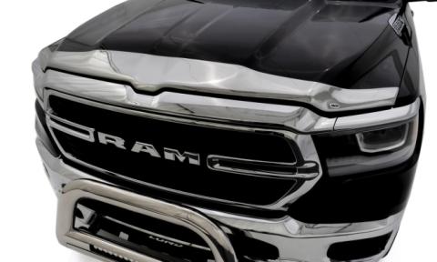 Aeroskin Hood Protector for 2019-2026 Ram 1500/1500 Rho Chrome AVS