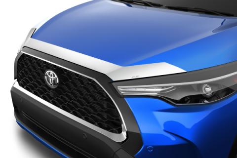 Aeroskin Hood Protector for 2022-2026 Toyota Corolla Cross Chrome AVS