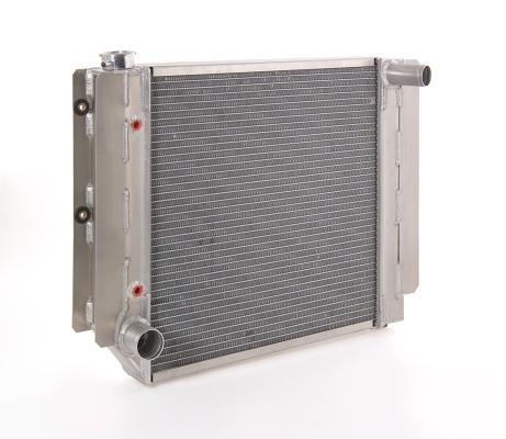 Radiator Factory-Fit Polished Finish for 87-04 Jeep Wrangler w/Auto Trans Driver Water Pump Outlet Be Cool Radiator