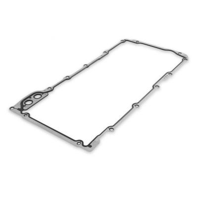Oil Pan Gasket Molded Rubber with aluminum Carrier Fits 1997-2017 GM LS Engines LS1, LS2, LS3, LS6. 4.8L/5.3L/5.7L/6.0L/6.2L Mr Gasket