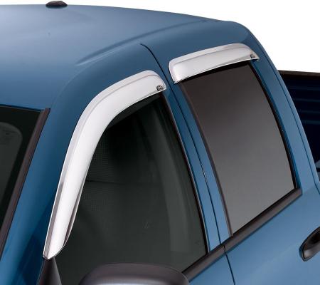 Ventvisor Deflector for 2013-2022 Buick Encore/Chevrolet Trax Chrome Outside Mount 4 Piece AVS
