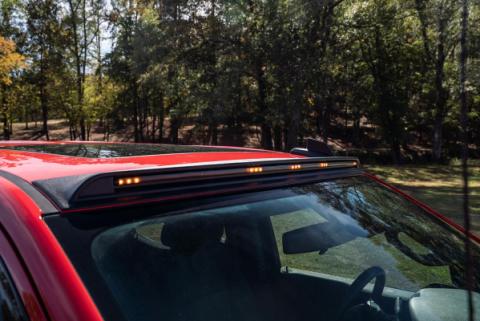 AeroCab Marker Light with five amber LED for 2014-2018 Chevrolet Silverado 1500/GMC Sierra 1500 Black AVS