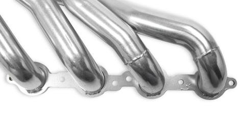 Long Tube Headers Silver Ceramic Coated 1968-1972 GM A-Body LS Swap, 1-7, 8 X 3 Inch Long Tube Headers, Silver Ceramic Coating Hooker BlackHeart