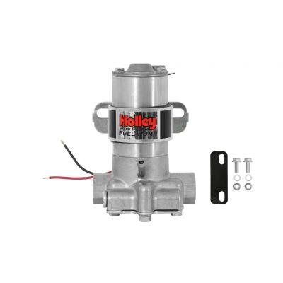 140 GPH Black Electric Fuel Pump Marine Carbureted Applications Compatible with Gasoline Only Holley