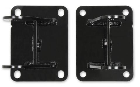 LS Engine Mount Brackets LS Swap Fits 1979-1993 Ford Mustang W, Aje K-Member Aje-Mu40Um Hooker BlackHeart