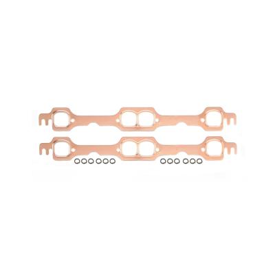 Copper Seal Header Gaskets Fits 1992-1997 Chevrolet 350 LT1 Gen II Small Block D-Shaped Ports, 1.40 Inch Ports Mr Gasket