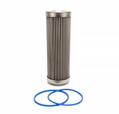 PRO Series Extreme Flow In-Line Fuel Filter 100 Micron Stainless Steel Element FUELAB