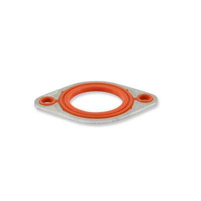 Thermostat Gasket Molded Rubber on Aluminum Carrier Fits 1955-2002 Chevrolet 262-400 Gen I Small Block and 1965-2000 Chevrolet 396-502 Big Block, 1979-1992 Mopar 318/360 LA Small Block and 1992-2003 Mopar 3.9L/5.2L/5.9L Magnum Mr Gasket