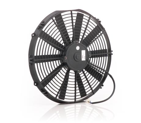 13 Inch Electric Pusher Fan Euro Black Medium Profile Be Cool Radiator