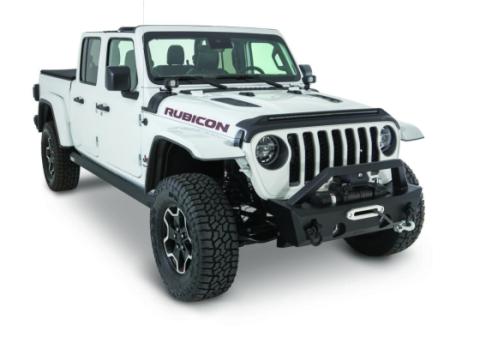 Aeroskin LightShield Hood Shield for 2018-2026 Jeep Wrangler and More Door Black AVS