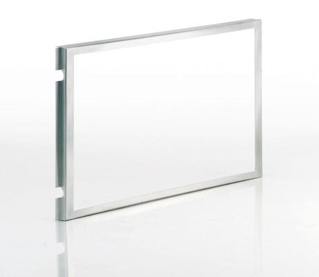 AC Condenser Glamour Frame 14 x 26 Natural Finish Be Cool Radiator