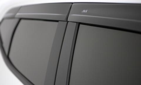 Ventvisor Deflector for 2021-2025 Cadillac Escalade and More Matte Black Low Profile Outside Mount 4 Piece AVS