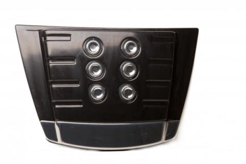 Port 1-Piece Hood Scoop for Universal Fitment AVS