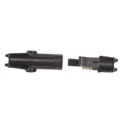 MSD Weathertight Connector 1-Pin Qty 1 Self-Lubricating Silicone Seals For Protection Against Water, Dust, Oil, And Other Engine Compartment Fluids MSD Ignition