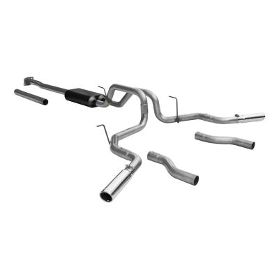 Force Ii Cat-Back Exhaust System 2009-2014 Ford F-150 With 4.6L, 5.0L Or 5.4L Engine Fits 2/4 Wheel Drive And All Wheelbases Moderate Sound Flowmaster