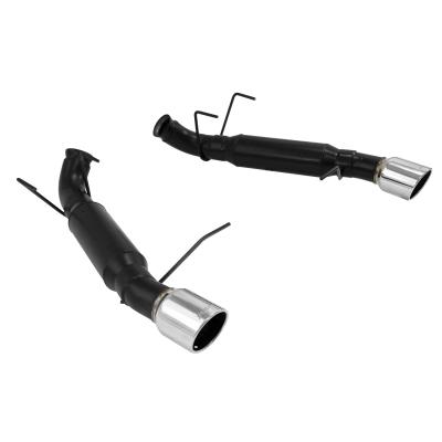 Outlaw Axle-Back Exhaust System 2011-2012 Ford Mustang Gt 5.0L Coupes &amp; Convertibles. Also Fits 2012 Ford Mustang Boss 302 Aggressive Sound Flowmaster
