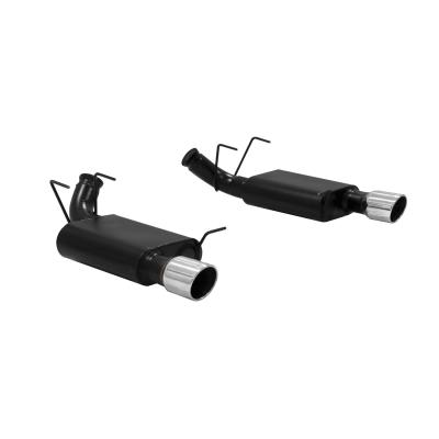 American Thunder Axle-Back Exhaust System 2013-2014 Ford Mustang Gt 5.0L Coupes &amp; Convertibles Aggressive Sound Flowmaster