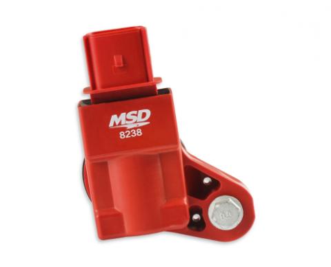 MSD Ignition Coil Blaster Series GM 4-Cyl Engines Red 2013-Present GM Vehicles 2.0L Turbo/2.5L Non-Turbo 4-Cylinder MSD Ignition