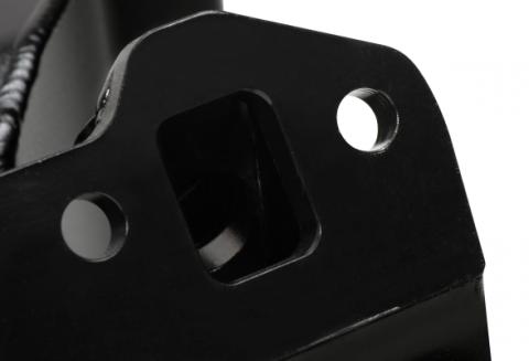 Sheet Metal Fabricated Intake Manifold Small Block Chevy Fabricated Intake Manifold Sbc Single Plane Carbureted (2 X 4150 Style Flange Changeable Plate) Black With Logo Sniper EFI