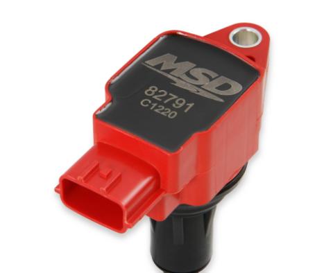 MSD Ignition Coil Blaster Series Fits Nissan/Infiniti 3.5L Red 6-Pack Fits Nissan 2007-2020 350Z/Altima/Maxima/Murano/Pathfinder/Quest Infiniti 2008-2020 G25 2.5L/Ex35/Fx35/G35/Jx35/M35/M35H/Q50/Q70/Qx60 3.5L Engine MSD Ignition