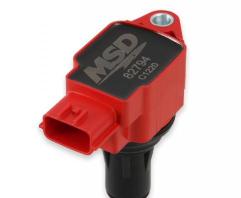 MSD Ignition Coil Blaster Series Fits Nissan/Infiniti 3.7L Red Fits Nissan 2009-2020 370Z Infiniti 2008-2019 Ex37/Fx37/G37/M37/Q40/Q50/Q60/Q70/Q70L/Qx50/Qx70 3.7L V6 Engine MSD Ignition