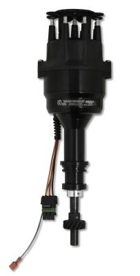 Ford 351C-460 Ready-To-Run Marine Distributor-Black Ready-To-Run Distributors Include A Built-In Ignition Module. No MSD Ignition Control Required, Black Anodized Finish MSD Ignition