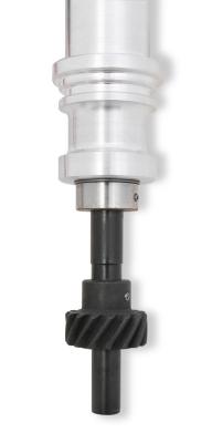 Ford 289/302 Ready-To-Run Distributor, Black Cap Ready-To-Run Distributors Include A Built-In Ignition Module. No MSD Ignition Control Required. Includes An Iron Gear And A Rev Limiter MSD Ignition