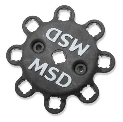 Ford 289/302 Ready-To-Run Distributor, Black Cap Ready-To-Run Distributors Include A Built-In Ignition Module. No MSD Ignition Control Required. Includes An Iron Gear And A Rev Limiter MSD Ignition