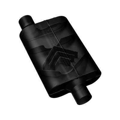 40 Series Delta Flow Chambered Muffler 40 Delta Flow Stainless Steel 3.00 Offset In 3.00 Center Out Aggressive Sound Flowmaster