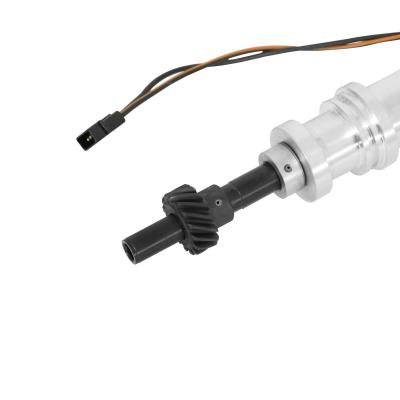 Ford 351W Street Pro-Billet Small Diameter Distributor For 351W, Includes Iron Gear And Vacuum Advance. Must Be Used With An MSD 6, 7 Or 8-Series Ignition MSD Ignition
