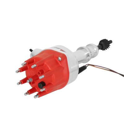 Ford 289/302 Street Pro-Billet Small Diameter Distributor For 289/302 Engines, Includes Iron Gear And Vacuum Advance. Must Be Used With An MSD 6, 7 Or 8-Series Ignition MSD Ignition