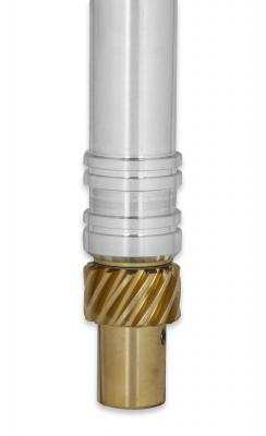 Chevy Super Tall Block Black Crab Cap Distributor Low-Profile, Tall Block Racing Distributor MSD Ignition