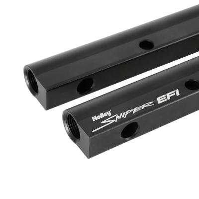Fuel Rail Kit Manifold GM Ls1/Ls2/Ls6 Fuel Rail Kit With Holley Logo Fabricated Intake Manifolds Sniper EFI