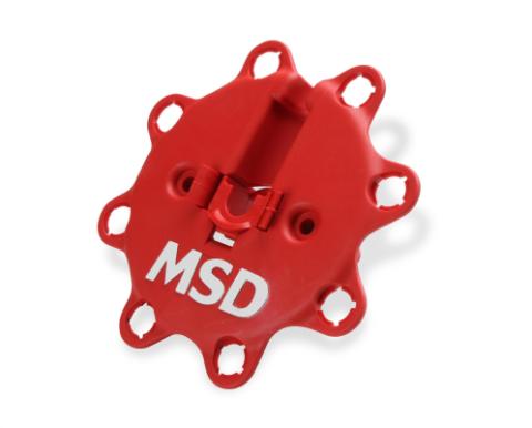 MSD Front Drive Distributor With Adjustable Cam Sync Small Block Chevy Front Drive Distributor With Adjustable Hall-Effect Cam Sync Sensor Ideal For Triggering EFI Systems MSD Ignition