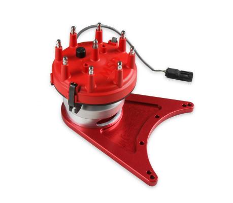 MSD Front Drive Distributor With Adjustable Cam Sync Big Block Chevy Front Drive Distributor With Adjustable Hall-Effect Cam Sync Sensor Ideal For Triggering EFI Systems MSD Ignition