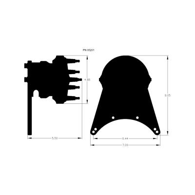 MSD Front Drive Distributor With Adjustable Cam Sync Big Block Chevy Front Drive Distributor With Adjustable Hall-Effect Cam Sync Sensor Ideal For Triggering EFI Systems MSD Ignition