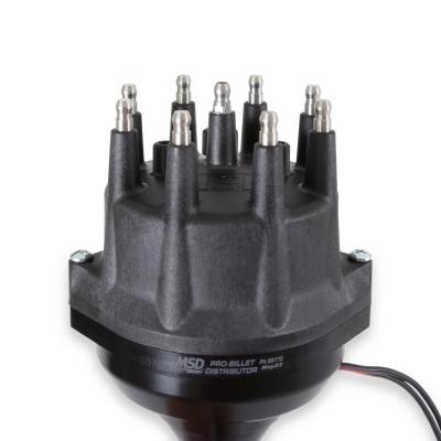 MSD Black Ford 351C 460 Pro-Billet Distributor MSD'S Pro-Billet Small Diameter Distributor Black Housing And Cap With Iron Gear, Fits 351C, 351M, 400, 429, 460 With Iron Gear. Must Be Used With An MSD 6, 7 Or 8-Series Ignition MSD Ignition