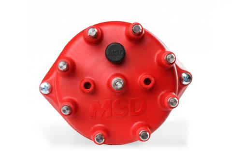 MSD Distributor Ford 289-302, Billet, Small Cap, Steel Gear MSD'S Pro-Billet Small Diameter Distributor W/Red Cap And Steel Gear, Requires The Use Of MSD 6, 7, 8 Series Ignition MSD Ignition