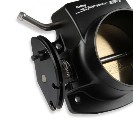 Throttle Body 92Mm Throttle Body Ls Engine, Black With GM Iac Provision Sniper EFI