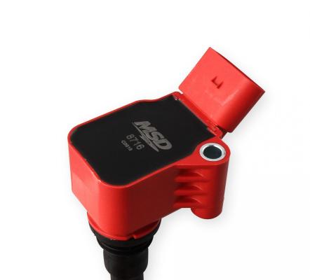 MSD Ignition Coil Blaster Series Vw / Audi 1.8L/2.0L Engines Red 4-Pack Vw/Audi 2014-2019 1.8L/2.0L 4 Cylinder 4-Pack MSD Ignition