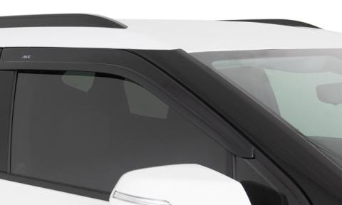 Ventvisor Deflector for 1999-2016 Ford F-250 Super Duty Smoke Low Profile Outside Mount 2 Piece AVS