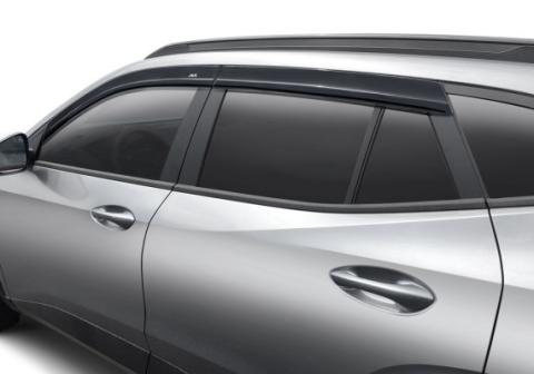 Ventvisor Deflector for 2024-2025 Chevrolet Trax Smoke Low Profile Outside Mount 4 Piece AVS